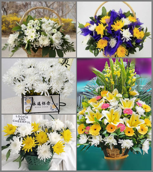 广东江门市台山市端芬镇端芬圩村白事提篮配送